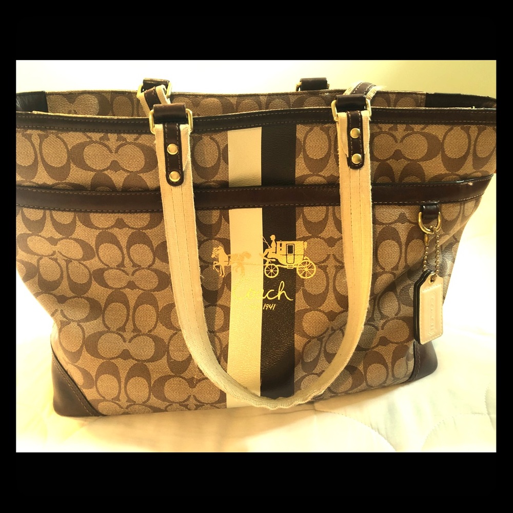 Coach diaper bag